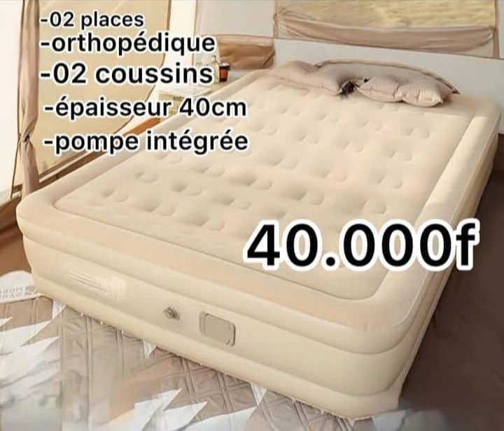Matelas gonflable pour voyage et camping