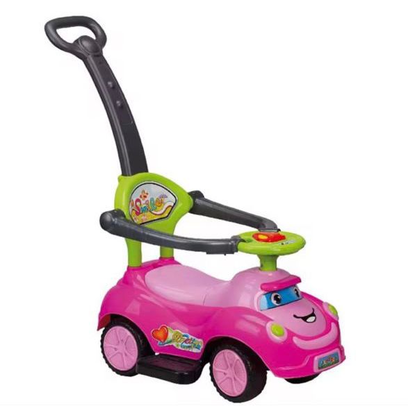 Trotteur poussette pour enfants et jouets pour garçons et filles , musique à 4 roues et klaxon , de 0 à 3 ans , Cadeaux pour la fête de fin d'année et anniversaire , pose pieds disponible .