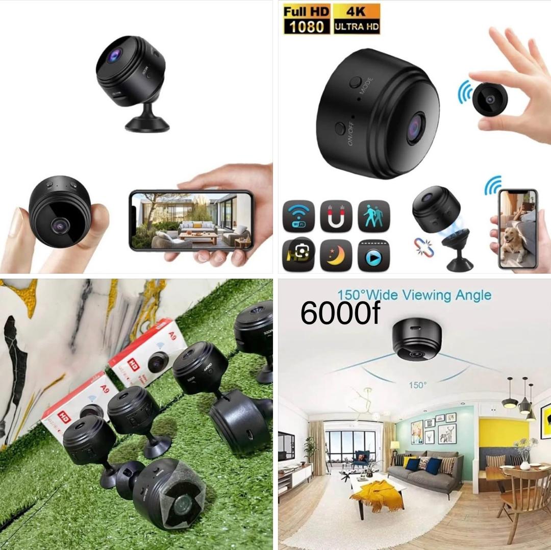 🎥 Mini Caméra 1080p sans wifi sans connexion nouvelle technologie HD pour surveillance à distance permanente 24h/24 pas besoin de connexion internet. 🔥🔥🔥code Qr dans la notice pour télécharger l application..