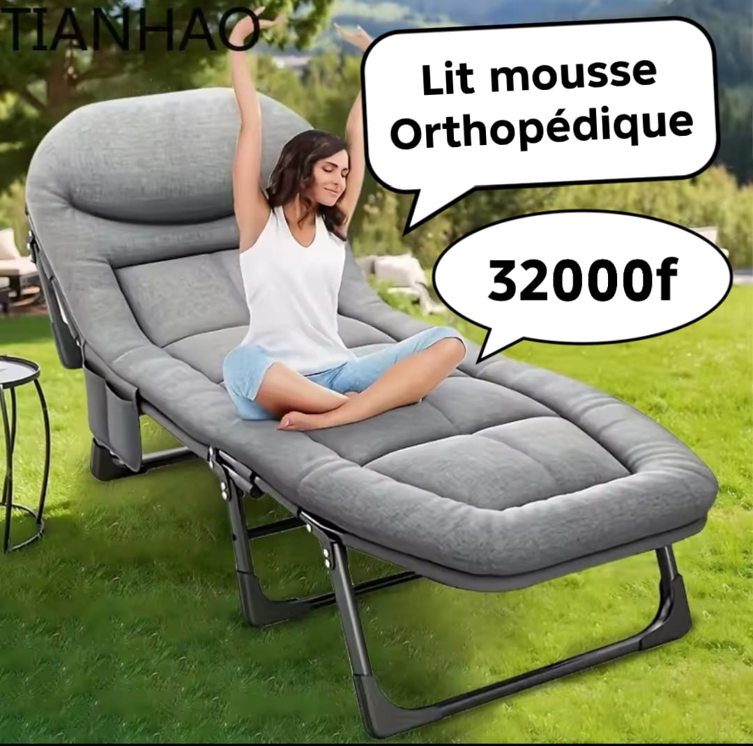 Prix : 32000f au lieu de 65000f

🛏️ Lit Picot Orthopédique – Confort et Bien-être à Prix Mini !*

Offrez-vous un sommeil réparateur avec notre *lit picot orthopédique * de haute qualité. Parfait pour le repos, les massages ou même les patients.

✅