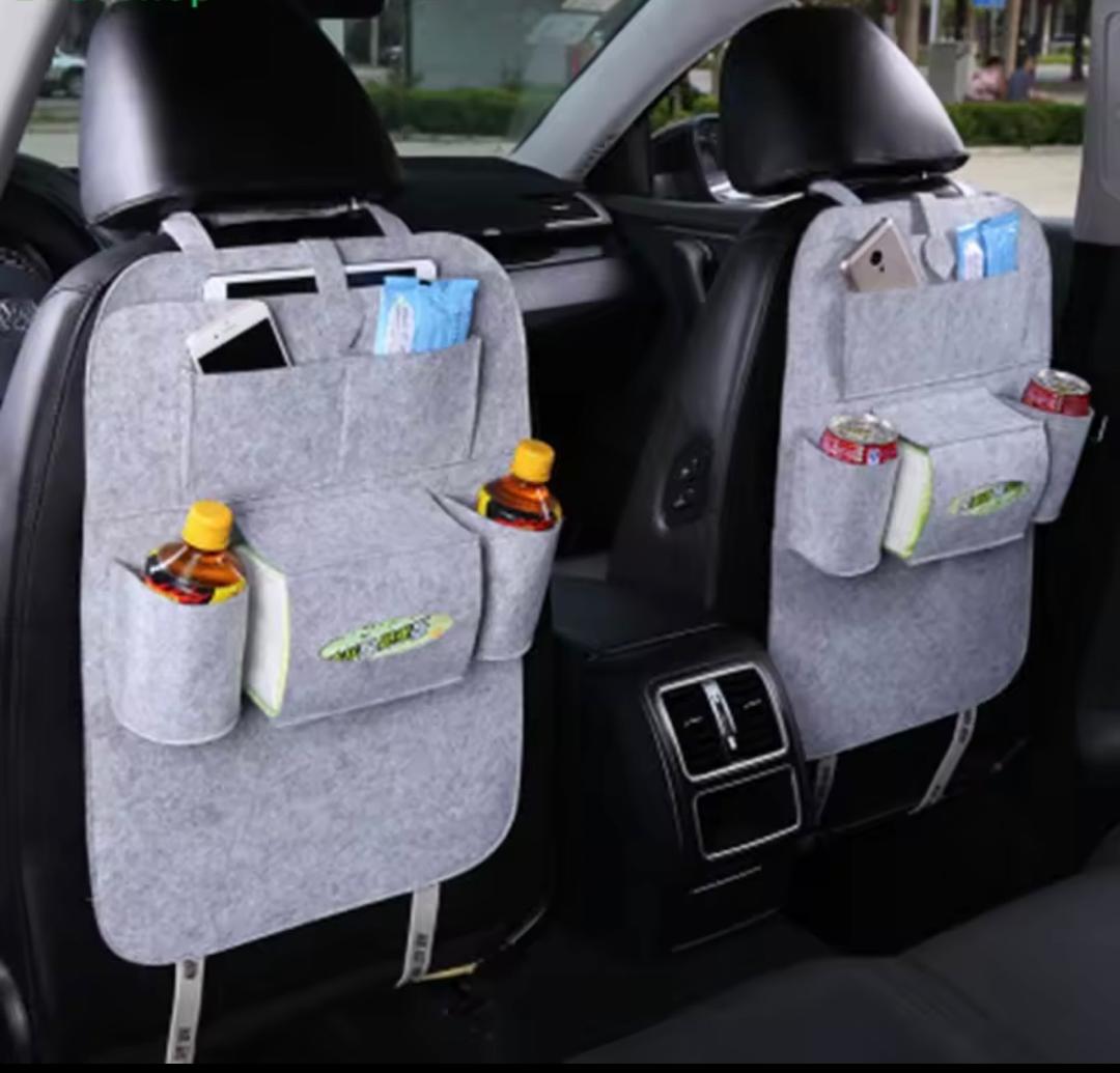 Prix :1 à 8000f au lieu 18000  Nouveau sac de rangement pour siège de voiture, sacs suspendu pour dossier de siège, multifonctionnel pour le rangement dans les véhicules.