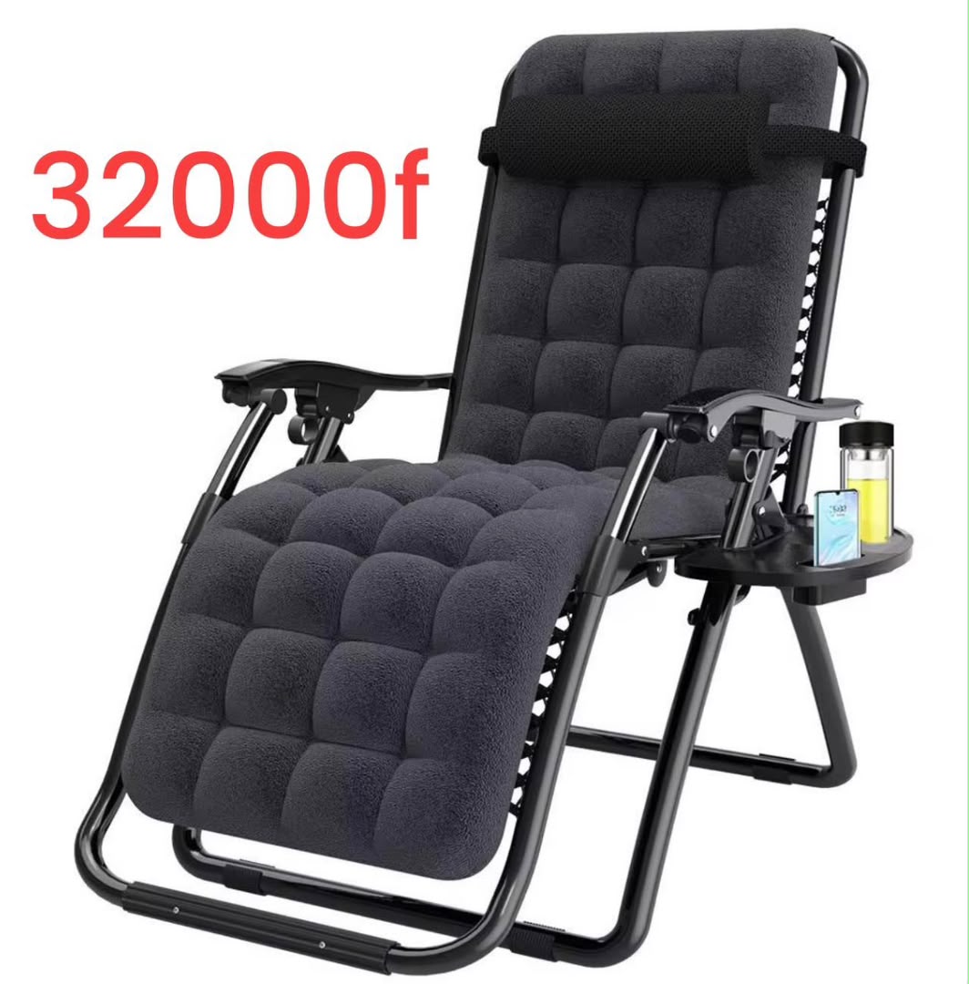 Prix : promo 32000f au lieu de 68000f

chaise pliante orthopédique avec mousse , relaxe , confortable à l’emploi.

Facile à ranger grâce à leur design pliable 
Solide, et pratique et pose café .
Camping et pour la maison