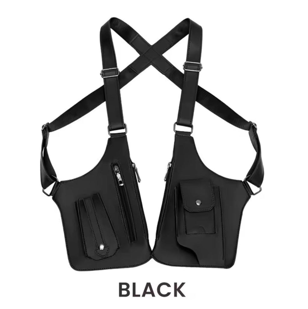 Prix : 12000f au lieu de 38000f .                   SAC HOLSTER ANTI VOL - LE STYLE QUI FAIT LA DIFFÉRENCE .                                Soyons plus tendance tout en gardant vos personnels en sécurité grâce à notre sac HOLSTER ANTI VOL